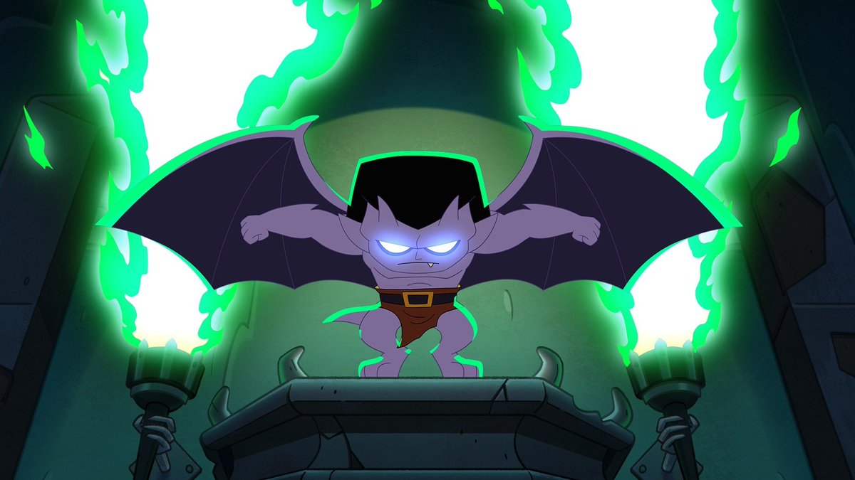 DTVANews's tweet photo. The chibis go underground for some monster fights.... literally... oh hi Goliath!

"Underground Monster Wrestling Club" premieres TOMORROW at 6:30PM EST only on @DisneyChannel and streaming SAME DAY on @DisneyPlus.

#Chibiverse #Gargoyles https://t.co/nscLX7twxR