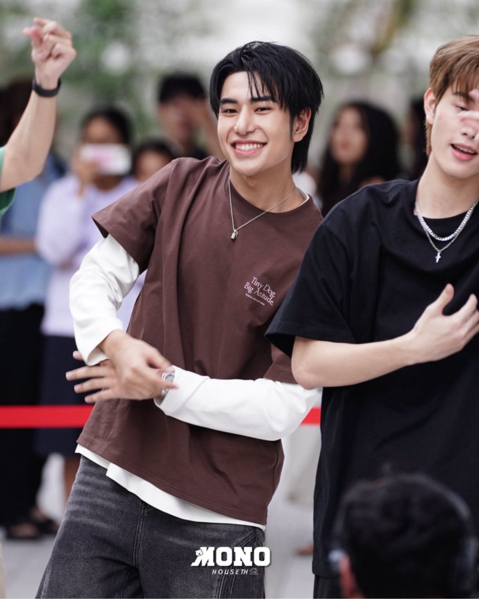 MonoHouseTH's tweet photo. The Alpha Camp “2nd Happening Stage”
🗓️ 07.08.2026 

อยู่ด้วยกันนะ <33 

[ #AlphaNewClan2ndHappening ] 
(⭐️) #mono_kub ; @MonoPatcharapon https://t.co/rBXQHfp00E