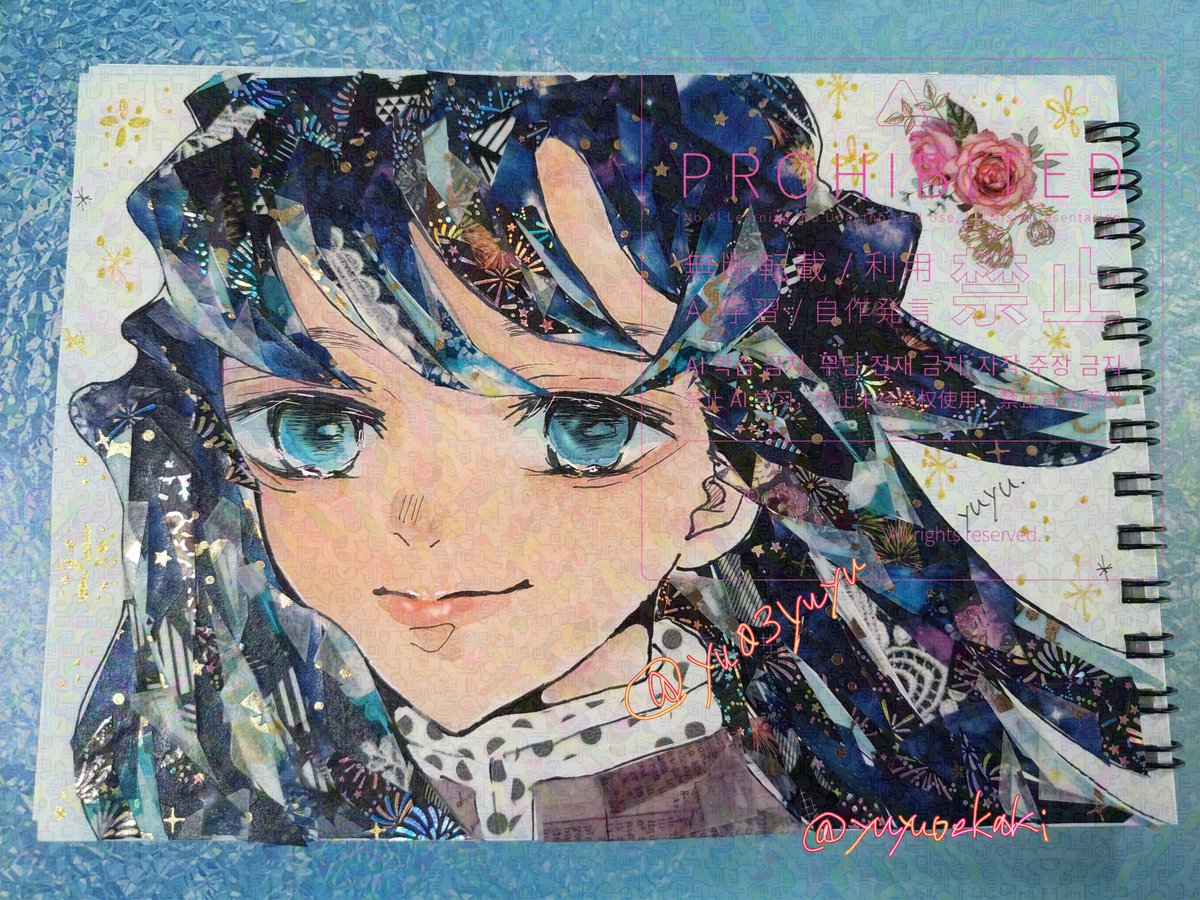yu03yuyu's tweet photo. #時透無一郎誕生祭2026
#時透無一郎生誕祭2026
過去絵リメイク    マステ絵
模写アレンジ   
むいくんおめでとう㊗️👏🎂HPB🎂💕 https://t.co/QkhTPbhRRV