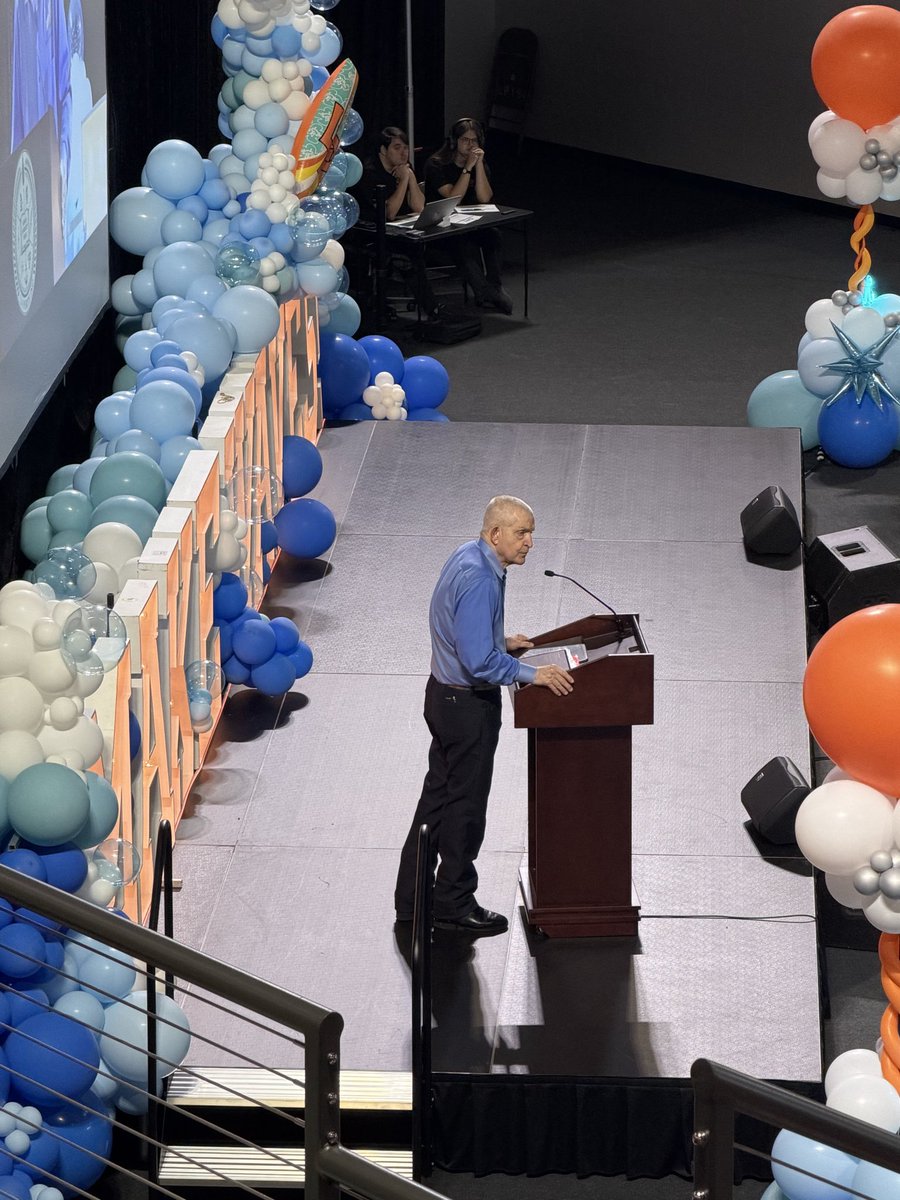CoachOjeda's tweet photo. “When we meet our creator, what difference did I make?” @MattressMack 
2026 @lpisd Convocation. https://t.co/u4r2shaJU1