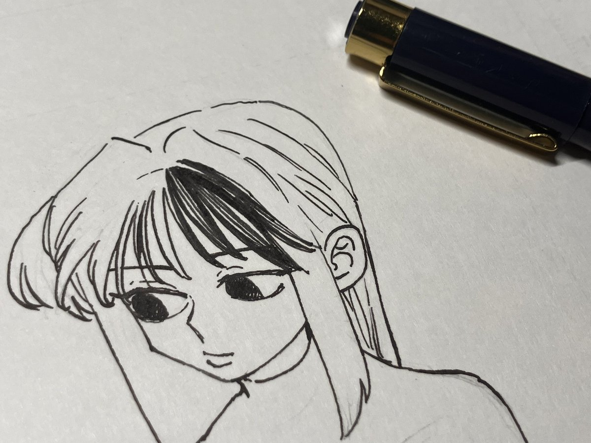 emi_nemu77's tweet photo. ペン入れていきます https://t.co/wHb1wH53IP