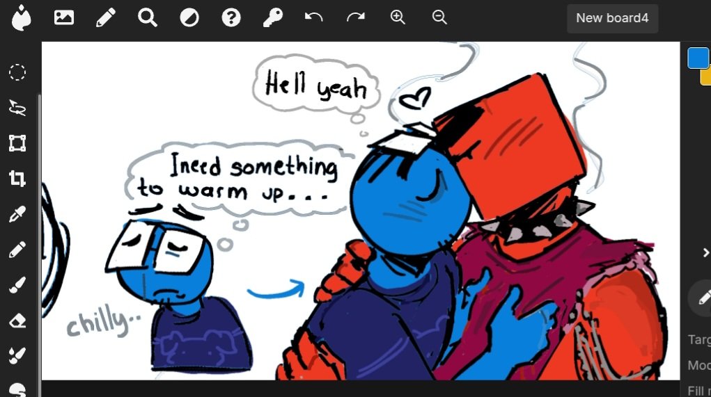 IkRENdangin's tweet photo. Irl oomfie abonded me on our planned drawing date so i drew #blett as an act of protest
#puzzleheads https://t.co/p5bkqs7rxQ