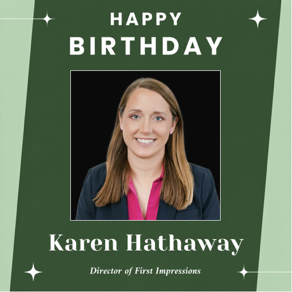dmegbasham's tweet photo. Happy birthday to Karen, our incredible Director of First Impressions! 🎉 From the moment someone walks through our doors, Karen's warmth and genuine care set the tone for everything that follows. Thank you for being such a bright light here at Barnett Financial &amp; Tax. https://t.co/bUxzQp17PT