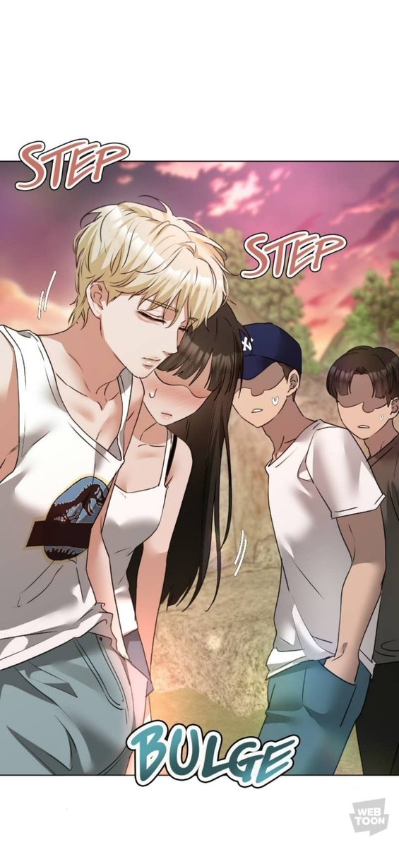 aerxfic's tweet photo. she stole a wine so he helped her by hiding it on his pants, just walking around with a bulge and he's unbothered af 😭😭😭😭😭😭😭😭😭😭😭😭 https://t.co/k8h4unJPBV