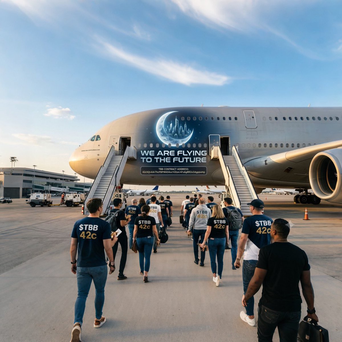 Ladex_2's tweet photo. Load your bags with 🍎🍎🍎, because the $TBB squad is ready for takeoff! ✈️💨

We’re flying straight to the future, bulls in hand. Are you on board or watching from the gate? 🐂🔥🍎🍎🍎

42cXQvAAr7hcPBPWAS4ocVtDyeJ4Fa6gRR2uG4gppump

#TBB #Bullish #CryptoCommunity #42c https://t.co/cvpdv3LxBc