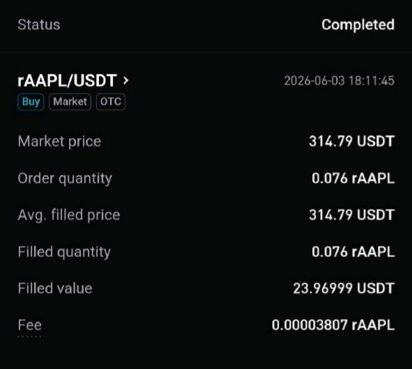 real_absadiq's tweet photo. I never imagined that one day I'd be trading tokenized U.S. stocks with USDT from the same account I used for crypto. That's probably been the biggest change in my trading journey.

I've been in crypto for more than five years, and Bitget was the first centralized exchange I used. In the early days, I only traded crypto spot and futures, then later explored onchain assets through Bitget Onchain.

Everything changed when Bitget introduced its Universal Exchange vision. Instead of staying in crypto alone, I challenged myself to try every new product Bitget launched.

That journey eventually led me to rToken, and it has easily become one of my favorite products. Being able to trade tokenized U.S. stocks directly with USDT, while also receiving dividends and using eligible holdings as collateral, made traditional markets much more accessible than I expected.

Before this, I had always been interested in stocks and forex but never knew where to start. Through Bitget Academy and the products launched under the UEX vision, I gradually explored Gold, CFDs, stock futures, and finally rTokens. Each step made it easier to understand how different markets work.

What stands out most about rToken is how familiar the experience feels. I don't need a separate brokerage account or to leave the Bitget ecosystem I've trusted for years. I can manage my crypto portfolio and gain exposure to U.S. stocks from one place using USDT.

The execution has been smooth, liquidity has been solid, and the trading fees are competitive. Throughout my years using Bitget, I've also never experienced a security incident, which gives me confidence to keep exploring every new product they launch.

Looking back, my journey started with crypto. Today, thanks to the Universal Exchange vision, I'm trading crypto, commodities, CFDs, stock products, and especially rTokens from one platform. It's been an exciting experience, and I'm looking forward to seeing how Bitget UEX continues to grow.
#BitgetFanStory #UEX #BitgetUEX
