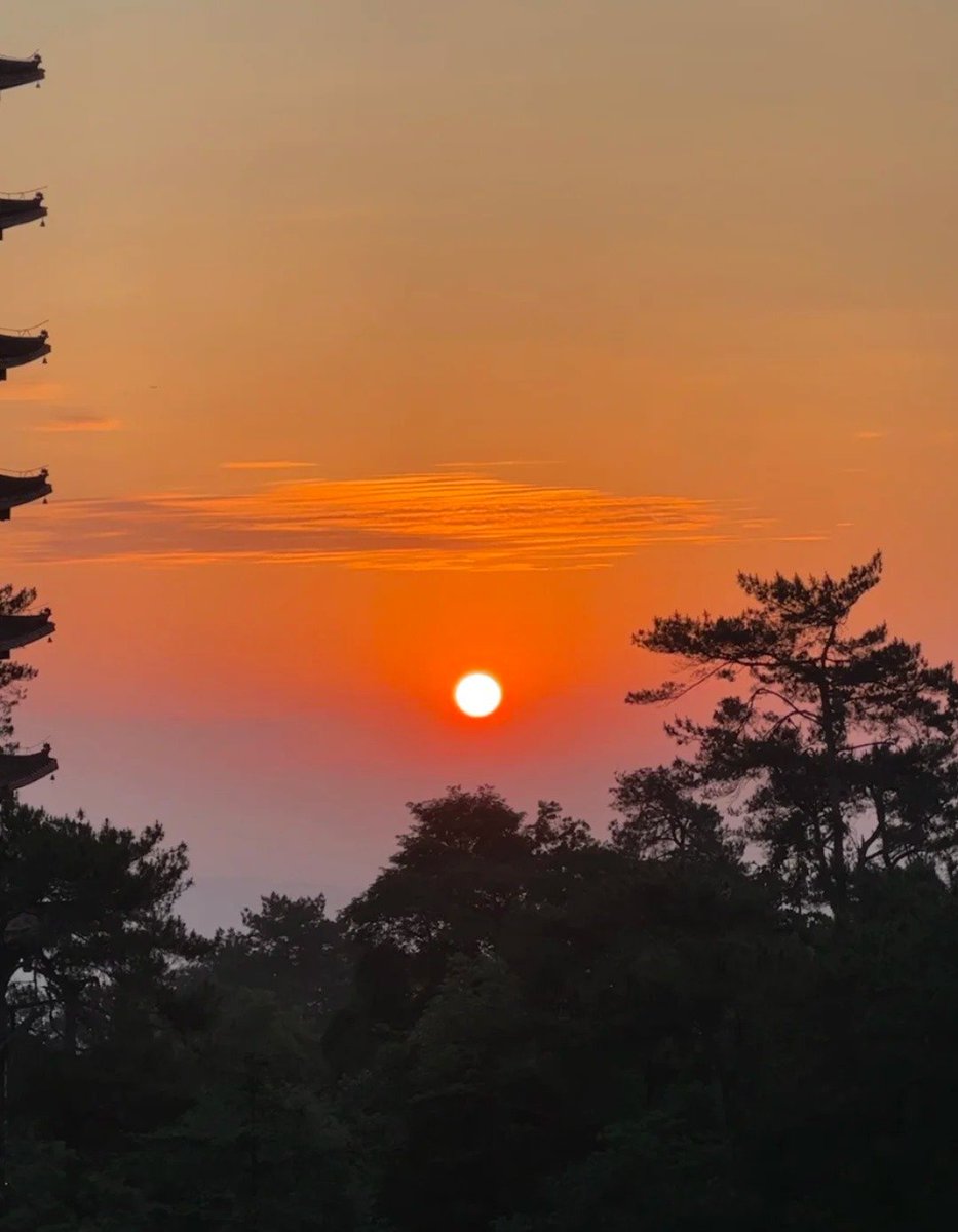 Alaciaaaa's tweet photo. Good morning! This is a different kind of sunrise https://t.co/3QgAUxoQHr