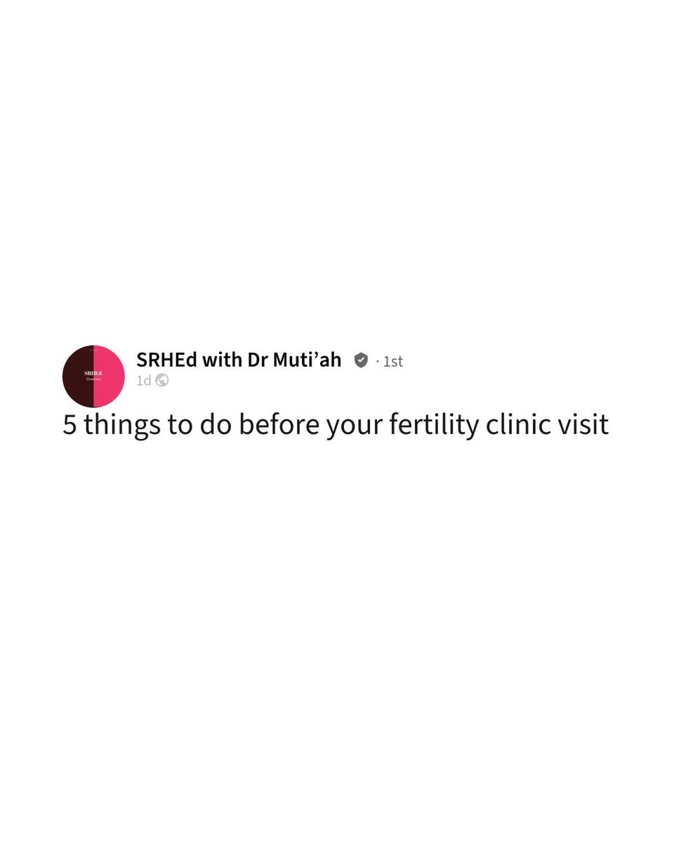 SRH_Ed's tweet photo. Have you engaged with our Infertility series… https://t.co/KmHaY8FkC5