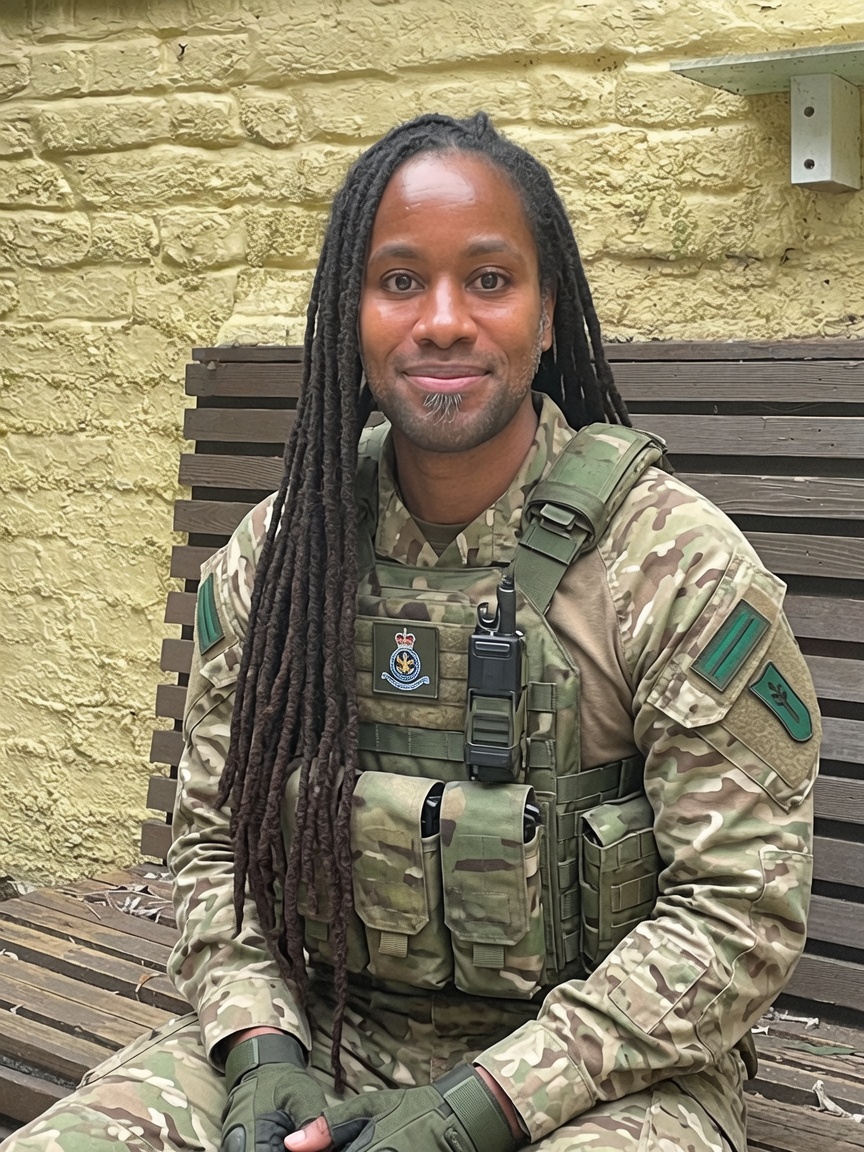 MarkHeath45's tweet photo. Ex Royal Marine Commando, Jason Arday, who saw 27 tours of Afghanistan, where he singlehandedly killed 28745 insurgents via sniper, and was awarded the Victoria Cross, for saving 679 troops lifes, when the convoy they were in, were set up on by Russian troops.

Brave man 🙏🏻 https://t.co/E20Q8ifeqx