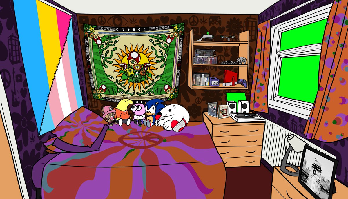 GeorgiaIsLostYT's tweet photo. The big news tho is that I am actively working on stuff! I'll be upfront and say I don't have any specific videos in the works just yet. What I'm doing at the moment is working on some new video assets, so new character stills, new backgrounds, (le examples here), and just... https://t.co/kFgGsFS9MA