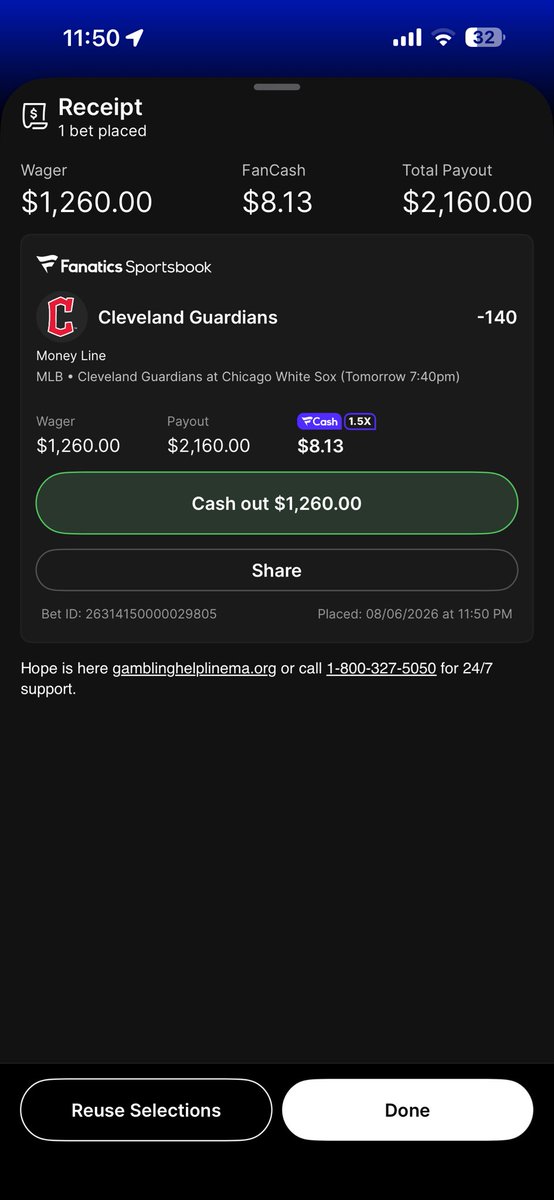 FezFades's tweet photo. Guardians were asleep in Chicago when the Red Sox crushed the White Sox dreams in the 13th in Fenway before having to fly home with little to no relievers available and a shitty starting pitcher in @noahcschultz w a 5.82 ERA
Guardians ML $1260 pays $900
#TimAnderson #KO https://t.co/XoSZgHEOFR