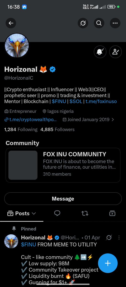 _THECRYPTOGOD's tweet photo. @JerryAdegbola @HorizonalC @foxinusolana @ahez68 @Cryptowinsh ETVqwggBhkytKSv8yXZJVtAvWWWsYsWnJNJG8aYnPF6Q
$FINU

@_EzeFranklyn20 @web3weezard @Web3megatron https://t.co/2RGtZEjoCe