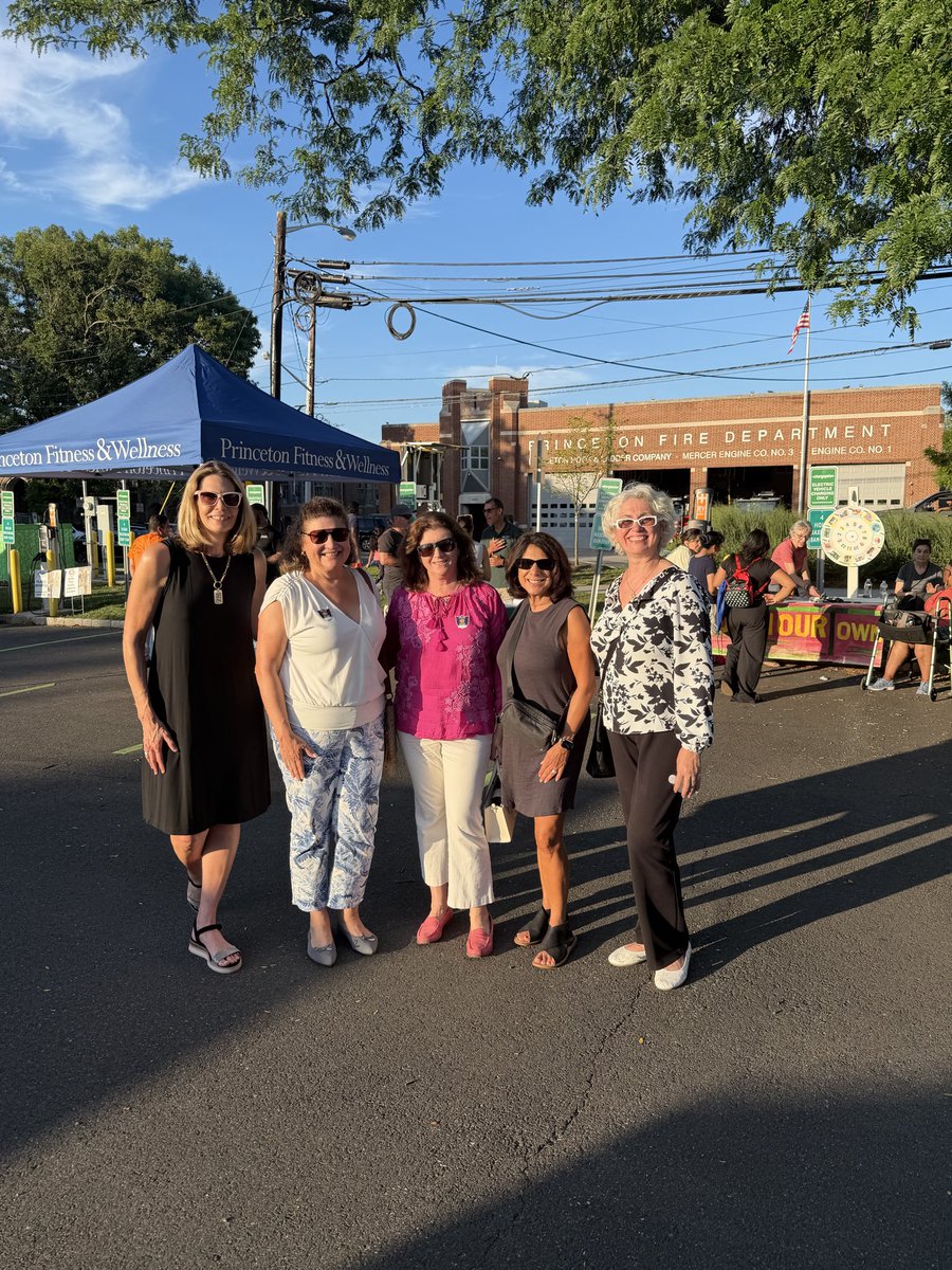 MercerClerk's tweet photo. National Night Out in @MercerCo_, New Jersey was a success! I caught up with friends and officials in #Trenton, #Ewing &amp; #Princeton. We had voting info booths in these towns (pictured) &amp; #Lawrence &amp; #Hopewell Townships! Congratulations to the police &amp; fire depts. on a great #nno https://t.co/DtAovCHMZ5