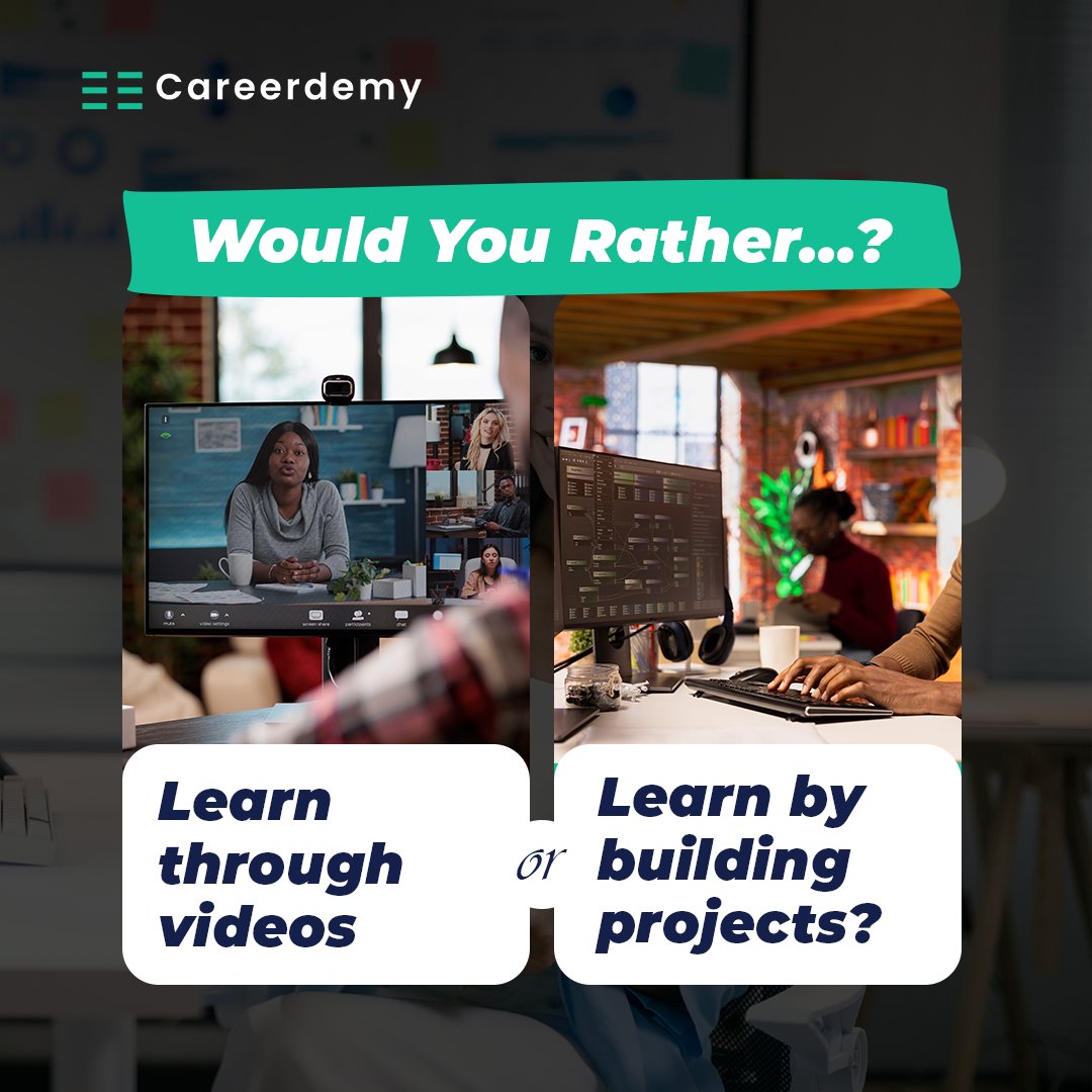 careerdemy1's tweet photo. Everyone has a learning style.

Which one helps you understand new skills better?

Vote in the comments!
#SkillDevelopment #LearningStyles #PersonalGrowth #KnowledgeIsPower https://t.co/AIfmdvYi06