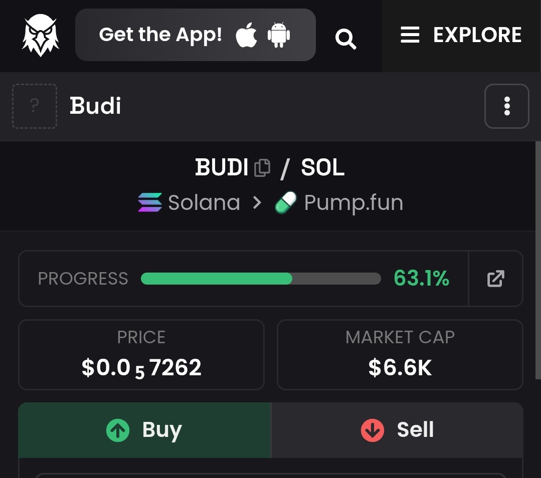 MBelloneh1's tweet photo. Someone pay dex for $Budi and will send
HorssaL4eWdykwU2qd5jxvNiFNtXpezZMWLLGtyFcaFY https://t.co/4KHemdZ4d0