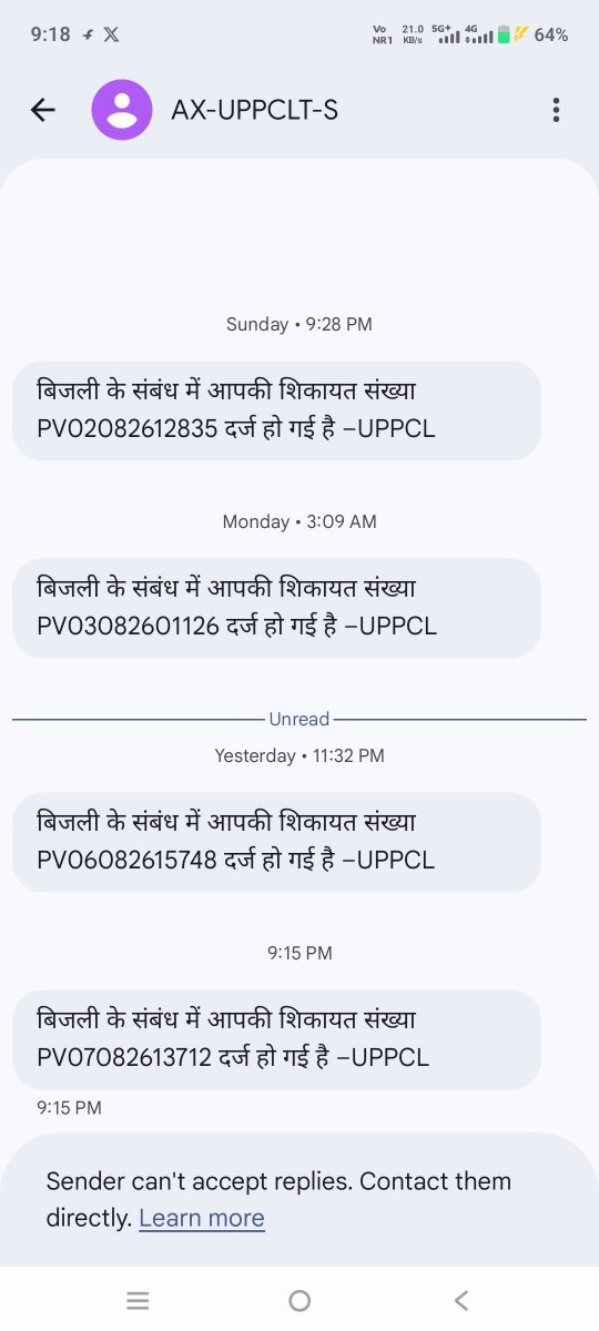 AniKay423781's tweet photo. @UPPCLLKO @PVVNLHQ @pvvnlghaziabad Ghaziabad, Loni, Behta Hazipur, Word No. 5, (Bijili Station Balaram Nagar 1) me phichle 5 months se bijli k halat ese hai k light 24 me se 4/5 ghante hi aati hai vo bhi 20/30 mins kar ke pure din me otherwise shutdown laga rhta hai hmesha. https://t.co/Don8Kt1f2x