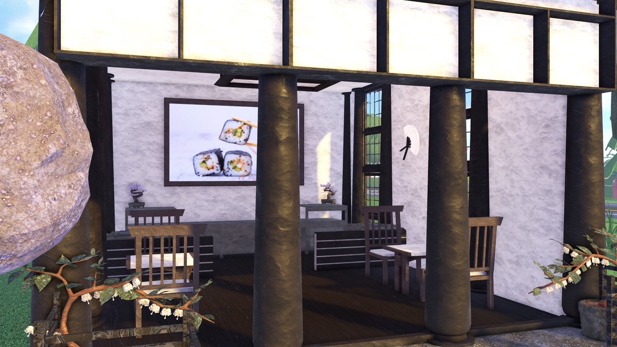 FULMOONSS's tweet photo. My Satsuki starter restaurant template is now available in game🫶🏻

#restauranttycoon3 #roblox https://t.co/3Cmi6ADFuB