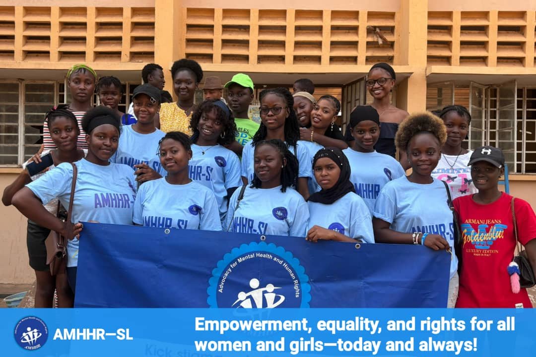 ARights43661's tweet photo. After years of advocating for mental health, promoting human rights, and empowering communities across Sierra Leone, Advocacy for Mental Health and Human Rights Sierra Leone (AMHHRSL) is now officially on X. https://t.co/dXM8pAOQUo