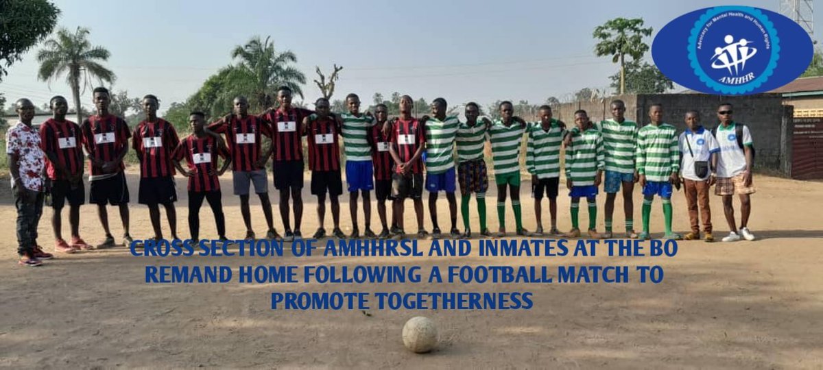 ARights43661's tweet photo. After years of advocating for mental health, promoting human rights, and empowering communities across Sierra Leone, Advocacy for Mental Health and Human Rights Sierra Leone (AMHHRSL) is now officially on X. https://t.co/dXM8pAOQUo