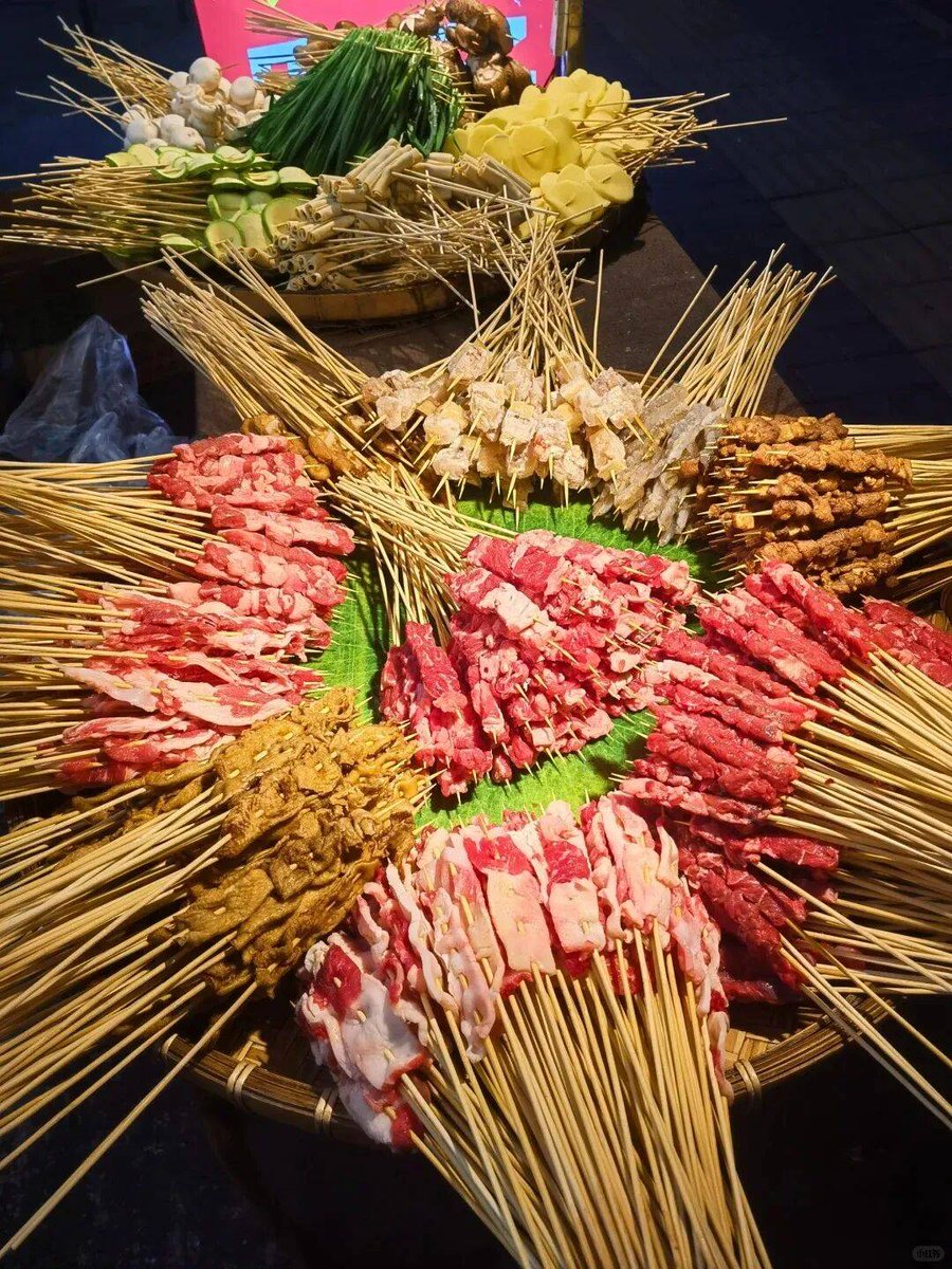 StaceyThere2rv's tweet photo. Craving late-night street skewers  Hot, savory, and so satisfying! Perfect weekend vibe https://t.co/yhb25LJ4SQ