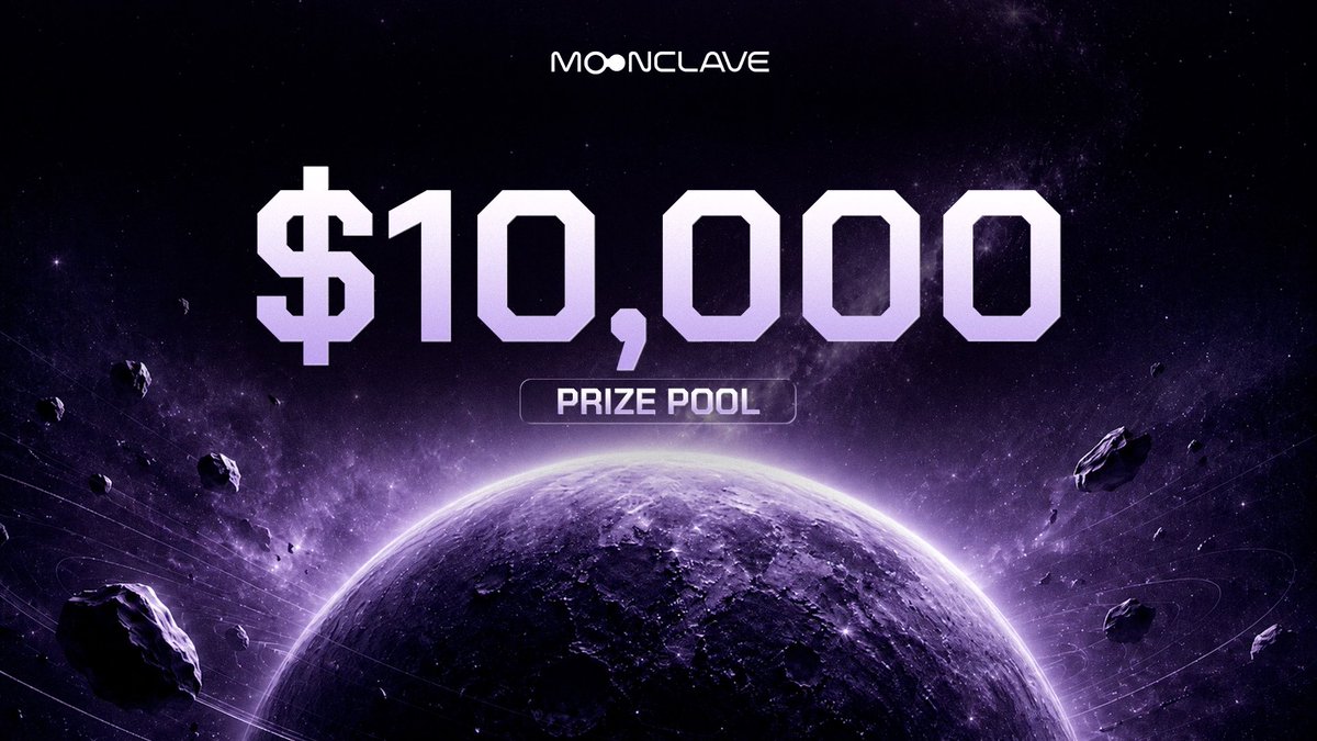themoonclave's tweet photo. A $10,000 prize pool awaits the Clave.

The top 100 on the leaderboard will earn a share of the prize pool, with rewards increasing based on final rank.

The Clave doesn't leave its own behind. https://t.co/kiqZLsBElv