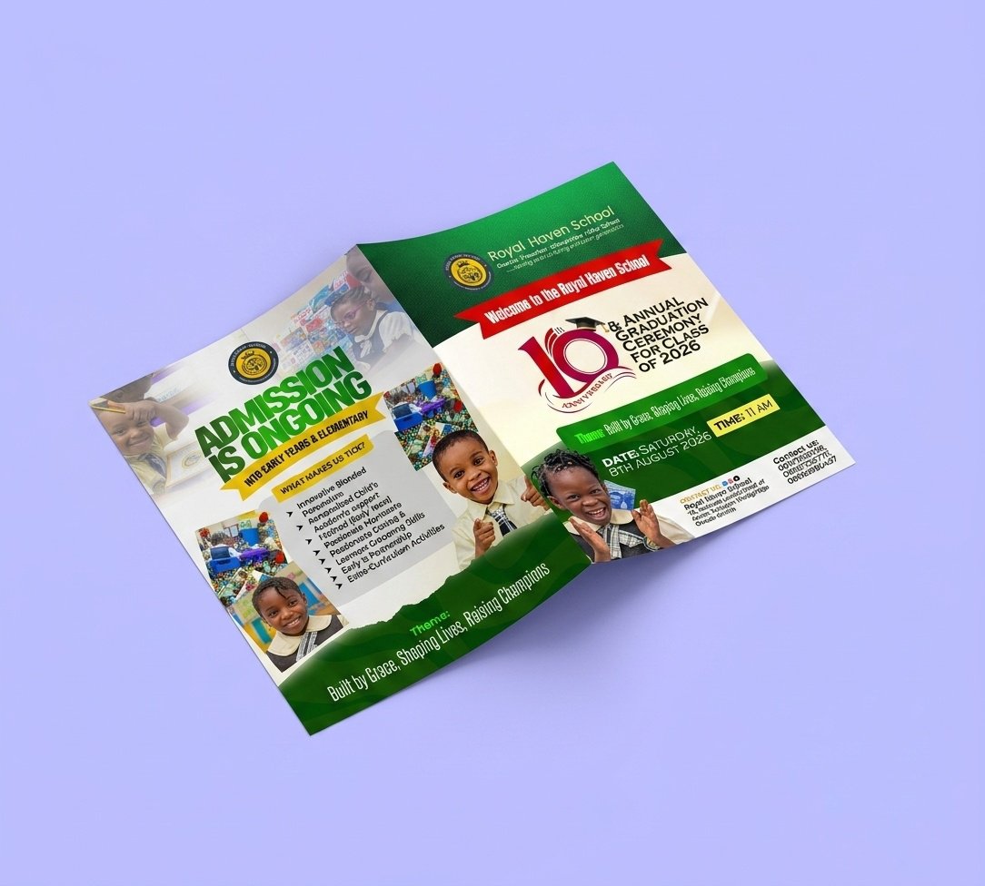 modebemick's tweet photo. This school brochure design taught me a lot about patience and accuracy. Seeing the feedback from the Proprietress it was worth the time. Do like what you see🤓☺️😜

Still creating 🪔💡💫 https://t.co/nCuCGtSGwf