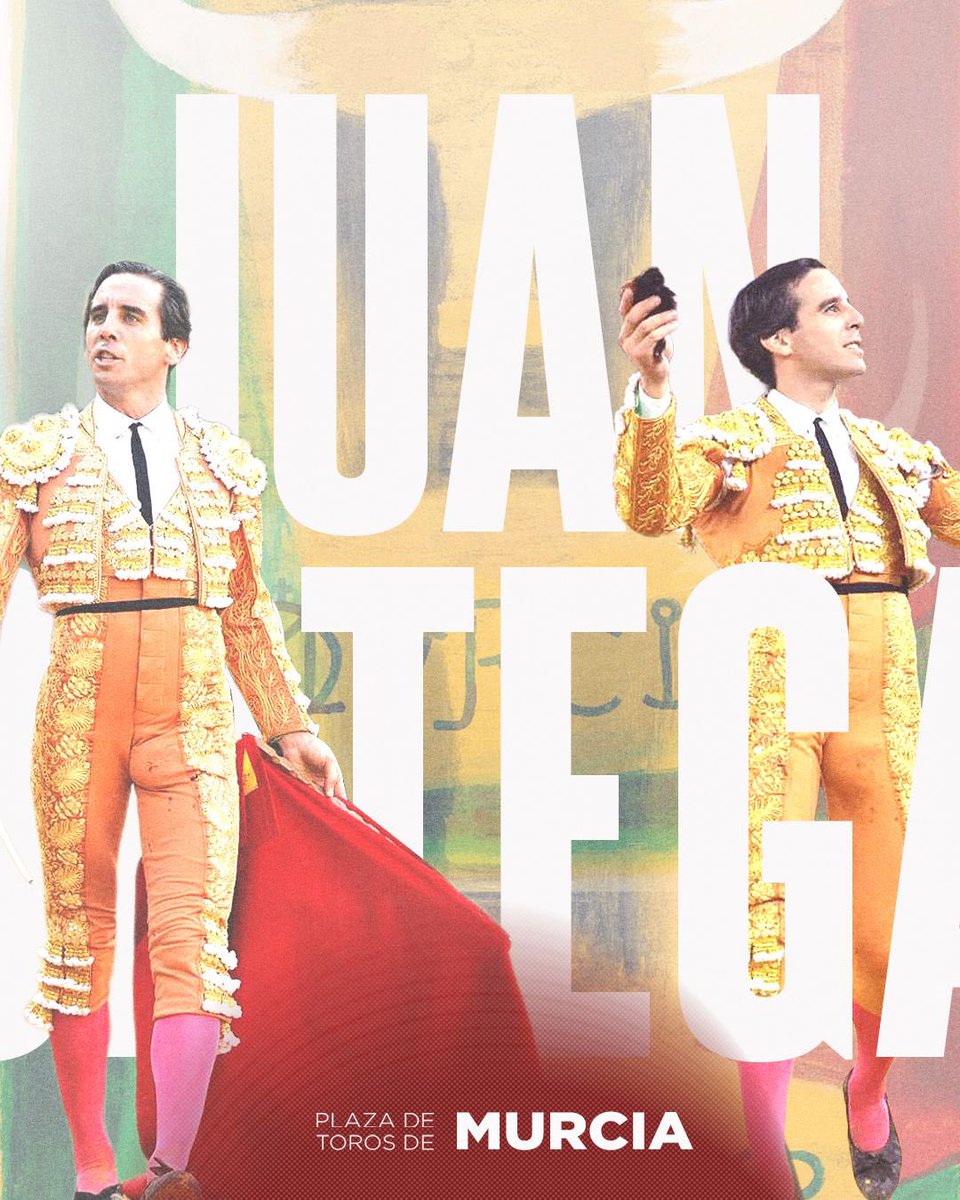 PlazaToroMurcia's tweet photo. ⏳ Juan Ortega dejó una magnífica impresión en su debut como matador de toros en Murcia. Este año lo tenemos el martes 15 de nuevo en nuestra plaza ¡No te lo pierdas!

📌 CONSIGUE AQUÍ TUS ENTRADAS 👉 https://t.co/kUR4k95F5q

🎟️ Murcia 2026, una feria de primera https://t.co/hMkXeHAM0d