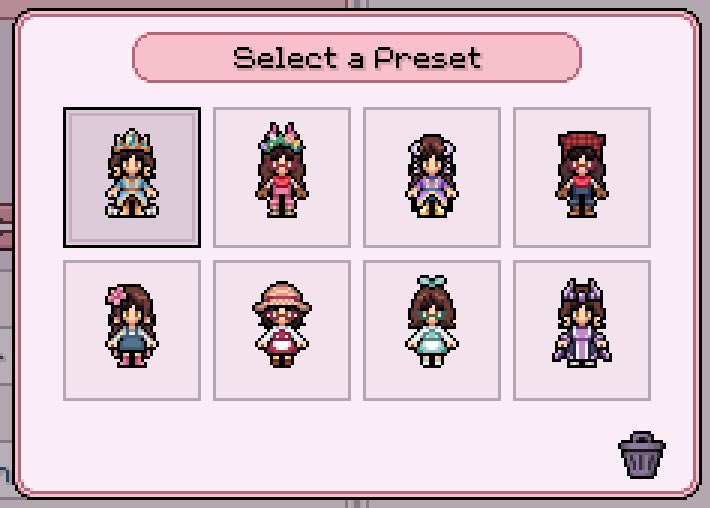 HonoraryFool's tweet photo. started playing fields of mistria again and i also wanted to share my farmer fits 👀 https://t.co/dnlfxfSQQm