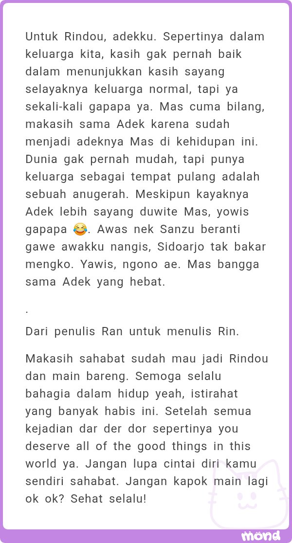 OwnersRahmat's tweet photo. Buat debang alias Ran dan Rindou nih! https://t.co/hxNJN0gKZ9