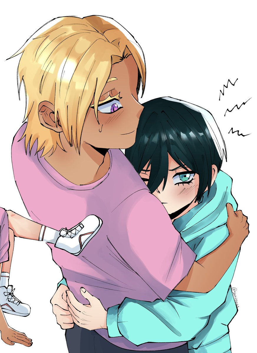 sakusori's tweet photo. childhood friends au #ryurin #sdrn https://t.co/LCqVCRBBHz