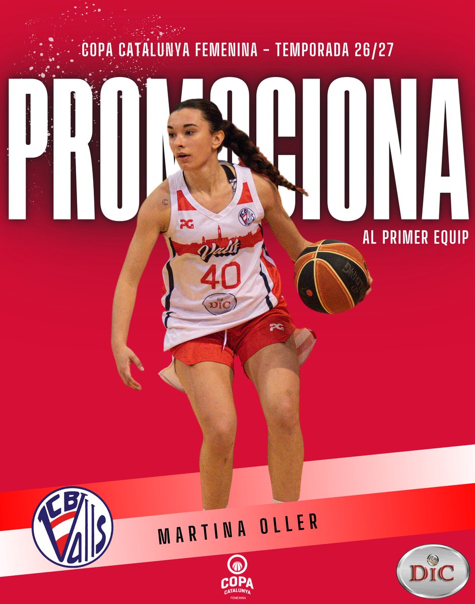 CBValls's tweet photo. 🤝Martina Oller, PROMOCIONA!✅

#ForçaValls 🔴⚪️ https://t.co/QhYhzdtJKh