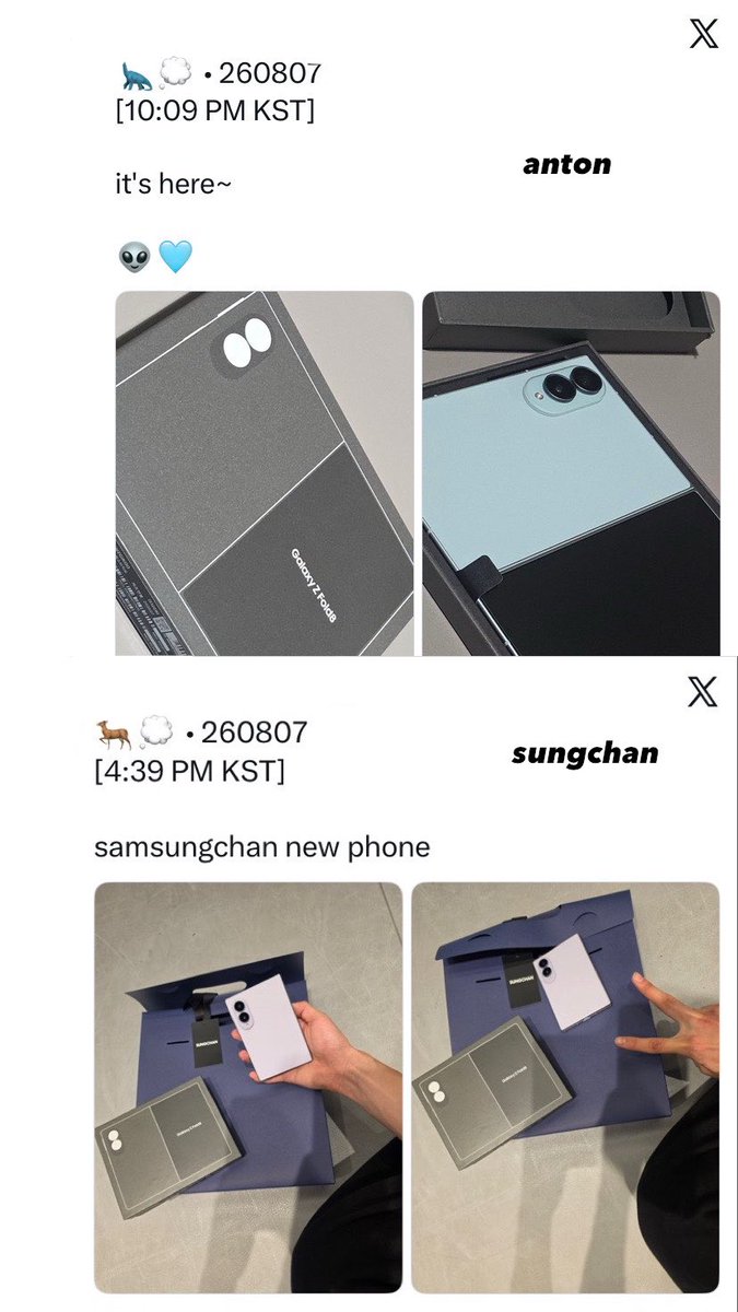 Lementangg's tweet photo. ini hearts2hearts &amp; riize yang ada kerja sama dengan samsung pada dapat hp baru hari ini. makasih samsung gak sia sia ya men mode s3 marketing https://t.co/h5SJE6SQs9