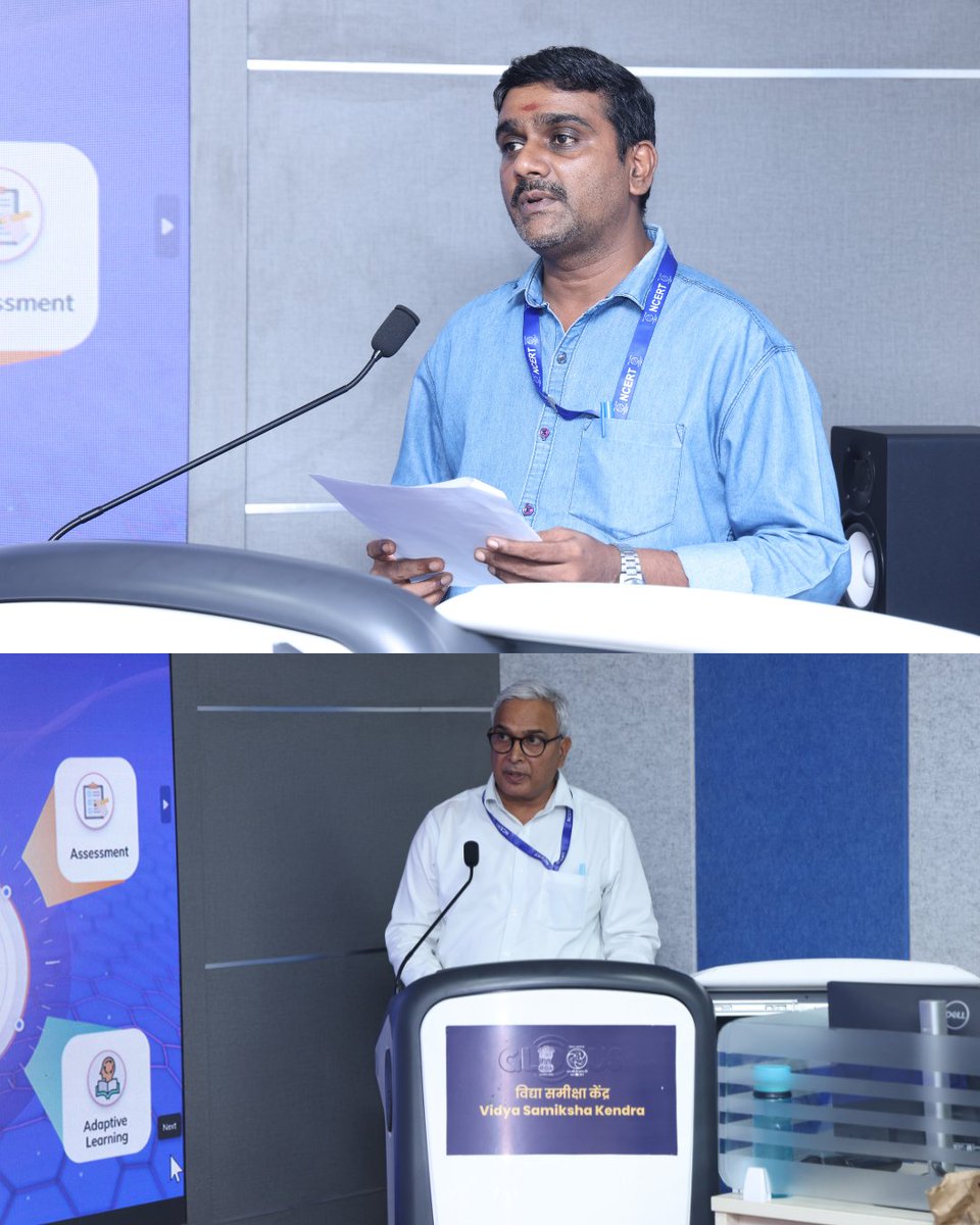 ncert's tweet photo. 𝐂𝐚𝐩𝐚𝐜𝐢𝐭𝐲 𝐁𝐮𝐢𝐥𝐝𝐢𝐧𝐠 𝐖𝐨𝐫𝐤𝐬𝐡𝐨𝐩 𝟑.𝟎 | 𝐕𝐚𝐥𝐞𝐝𝐢𝐜𝐭𝐨𝐫𝐲 | 𝐁𝐚𝐭𝐜𝐡 𝟏

The Valedictory Session of Capacity Building Workshop 3.0 | Batch 1 marked the successful conclusion of the programme focused on strengthening the implementation of Vidya Samiksha Kendra (VSK) and APAAR ID under the aegis of the Ministry of Education.

Participating States in Batch 1 showcased their VSK implementation journeys and shared best practices, highlighting innovative initiatives and key achievements. A dedicated session on the Digital Personal Data Protection (DPDP) Act, 2023 reinforced the importance of secure and responsible data governance in education.