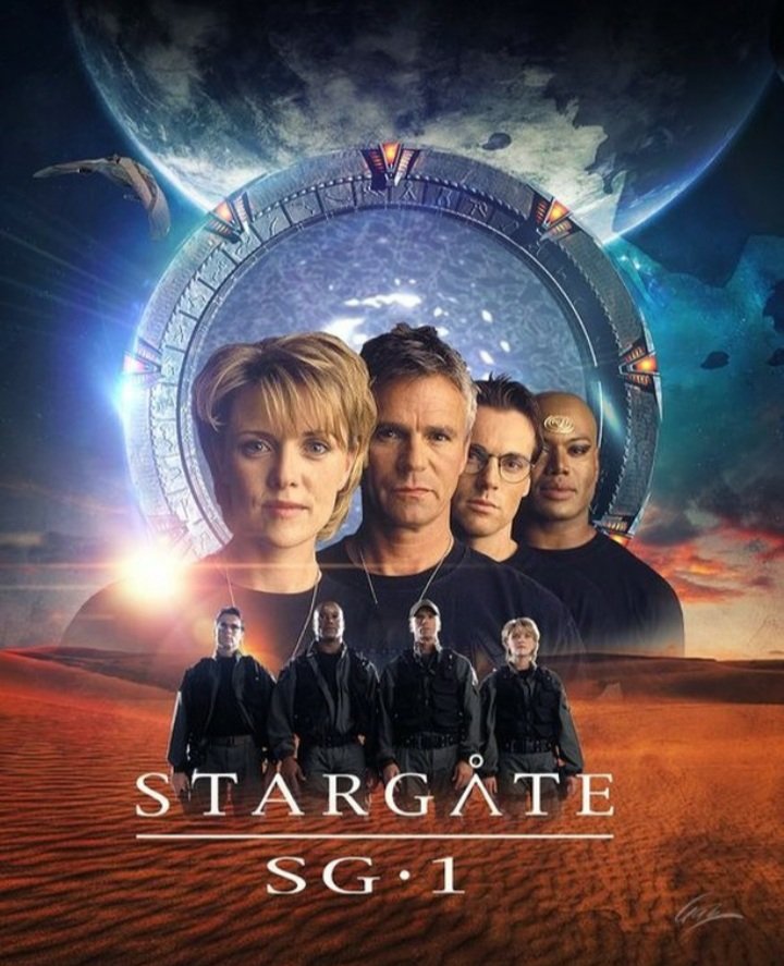 Kirstylgreen12's tweet photo. We love #StargateSG1 because it felt like coming home every week. 

We laughed at Jack's one-liners, admired Sam's brilliance, learned from Daniel's compassion, & found strength in Teal'c's quiet honor. 

They weren't just heroes—they were friends we grew up with.

SG-1 showed us that intelligence is as powerful as courage, that empathy can change worlds, and that the greatest victories come from trusting the people beside you. 

It gave us unforgettable adventures, heartbreaking sacrifices, and moments that still make us smile years later.

Some shows entertain us. SG-1 became part of who we are. That's why, no matter how much time passes, we'll always answer the call to step through the Gate.
#SaveStargate  #GerosGate