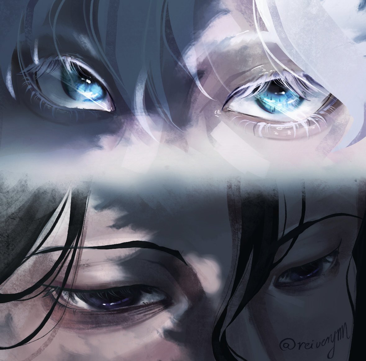 reiverynn's tweet photo. it feels like we’re oceans apart
#satosugu #jujutsukaisen 🩵💜 https://t.co/03V6l67axk
