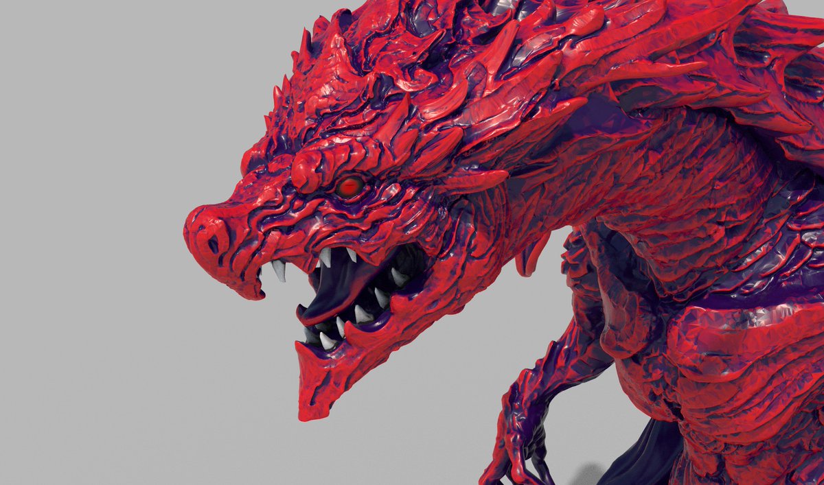 ymk64647403's tweet photo. Playing with substance painter #zbrush https://t.co/15gfuaEUSz