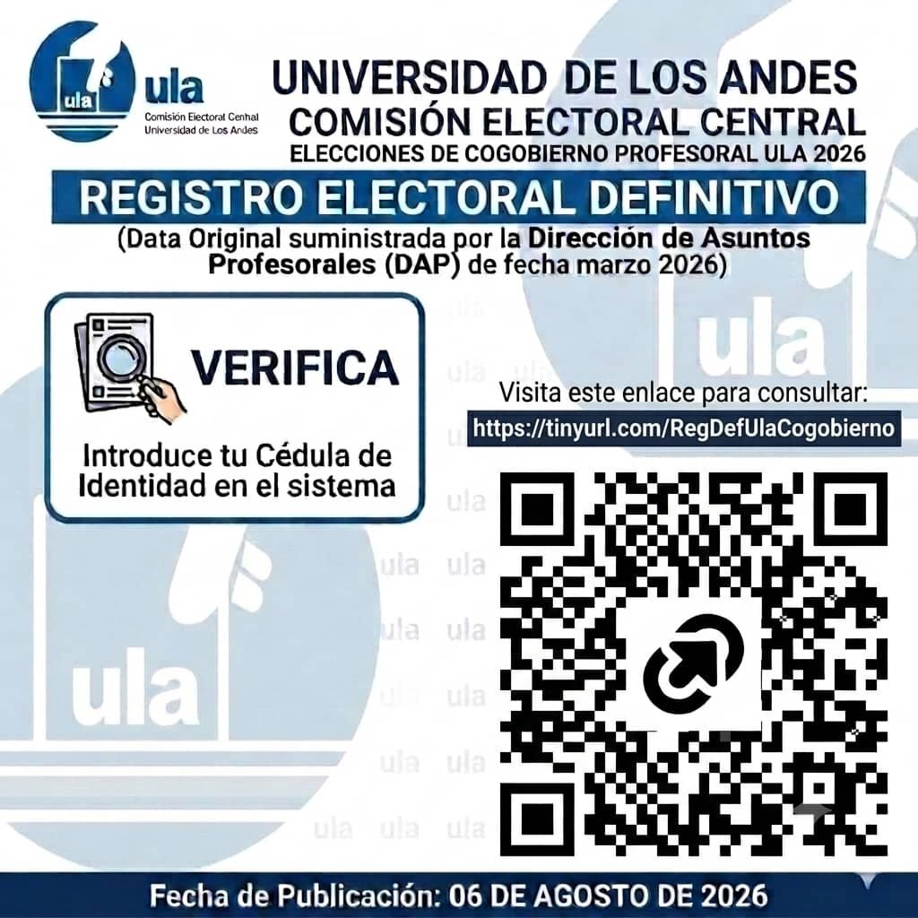 comisionelecULA's tweet photo. https://t.co/lvwBm8D9Yy