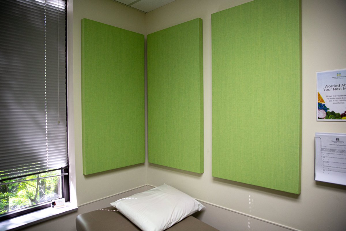 Oeler1's tweet photo. 📍@MetroHealthPGH

Acoustic treatments:
Oelex OX-200 Wall Panels, OXC-200 High Performance Acoustical Ceiling Tiles, OX-Door Seal Kit, OXC-200B High Performance Acoustical Barrier Ceiling Tiles https://t.co/GtnIoOUaFh