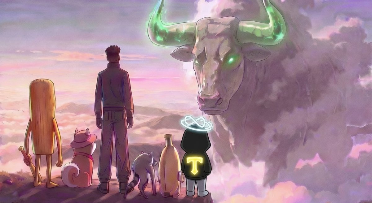 SolLunix's tweet photo. bulls in control - $ANSEM season https://t.co/hAkmXZ18qt