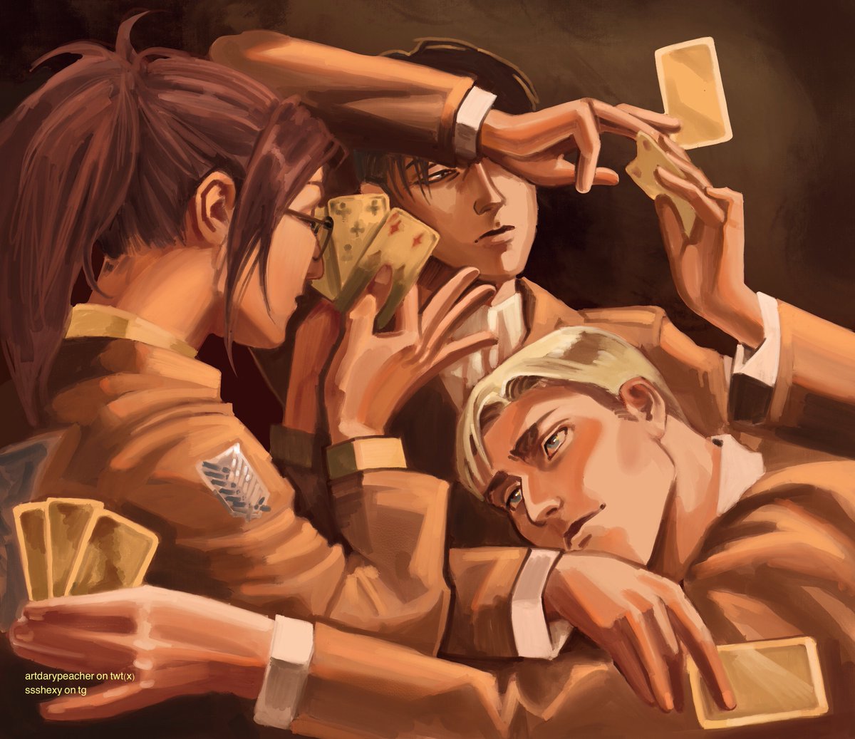 artdarypeacher's tweet photo. 🃏 #aot #attackontitan https://t.co/ghRK8iqvNp