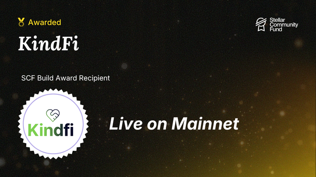 KindFi_W3's tweet photo. After months of building, testing, and learning, we're officially live on Stellar Mainnet!

Thank you to everyone who has contributed, tested, and helped us get here

@BuildOnStellar @StarMaker_LATAM https://t.co/cjo23LQpvb