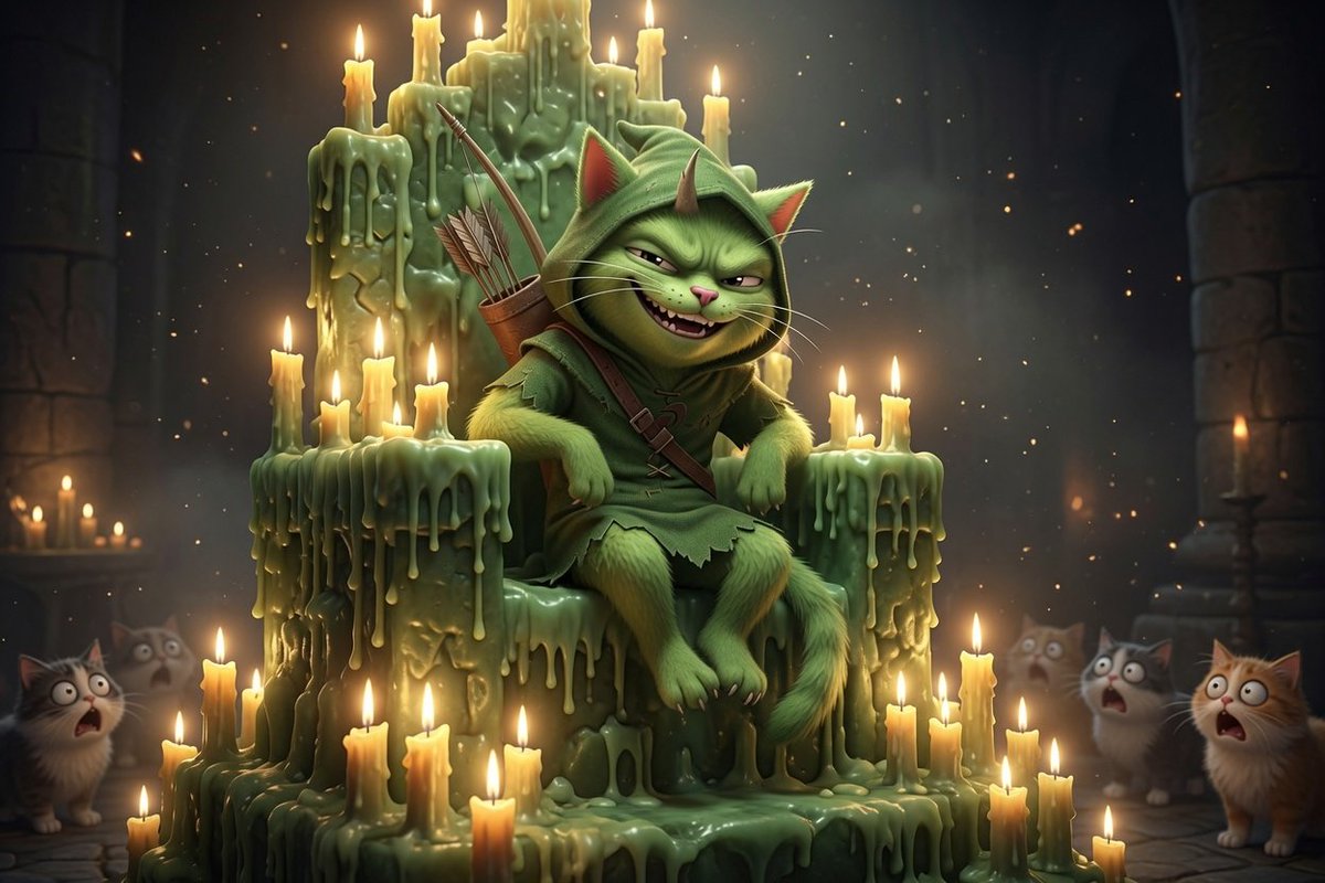 HoodMemeLord's tweet photo. Vlad’s Green Cat only respects two types of people:

1. The ones who got Early Access
2. The ones about to get Early Access

Everyone else is just noise.

Where do you stand?
$rwameme #rwameme https://t.co/rxxXd9Um9B