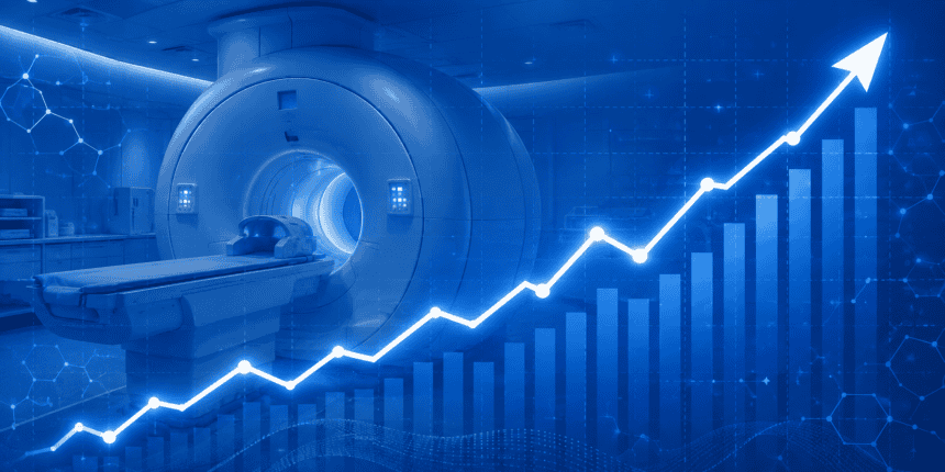 TheImagingWire's tweet photo. Radiologists are taking longer to interpret medical images than they did 10 years ago … and it’s a problem that appears to be getting worse. New data from the ACR’s @NeimanHPI  group, published in @JACRJournal, show that report turnaround times rose 27% between 2023 and 2024. https://t.co/SZxsWGR0Ou
