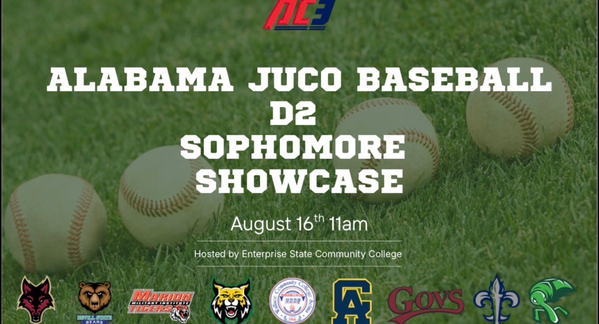 _FirelightHUB's tweet photo. 4yr schools and Professional Scouts this is a great opportunity to see 80+(40+pitchers) JUCO sophomores from 9 different schools before fall seasons start.

When: Sunday August 16th 11am
Where: 701 George C Wallace Dr. Enterprise, AL
36330 https://t.co/2lBR0A8ZOb