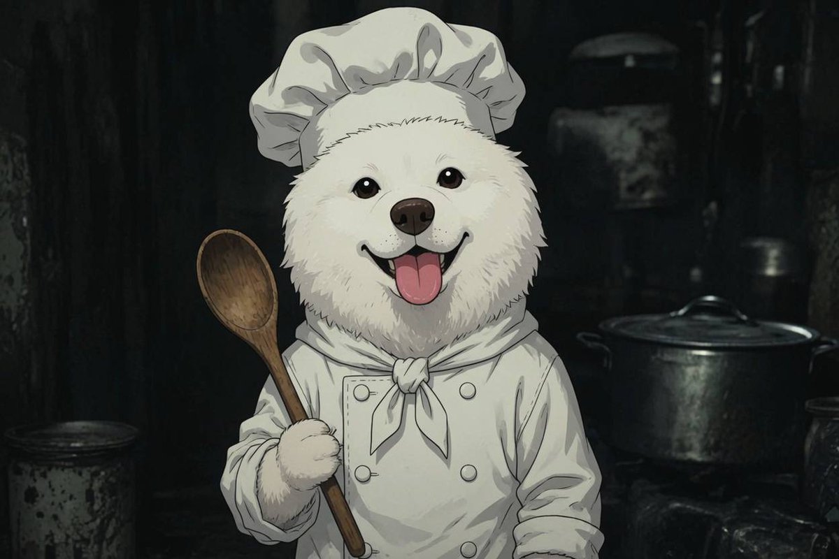 SamoyedOnPump's tweet photo. When you search for the definition of an OG cook, this is what you see. 

$SAMO https://t.co/C4trKbjoEp