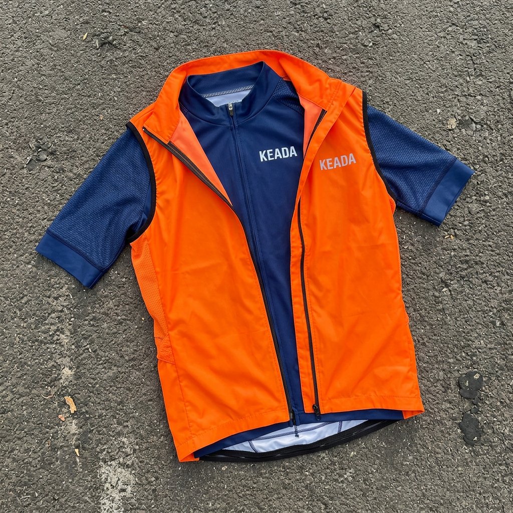 Keadasports's tweet photo. Gilet over jersey, one layer, sorted. The Essential Cycling Gilet zips straight over the Essential Jersey - breathable, quick-dry, built for real rides. Shop now.

#KeadaSports #EssentialCollection https://t.co/DZhIiZqmei