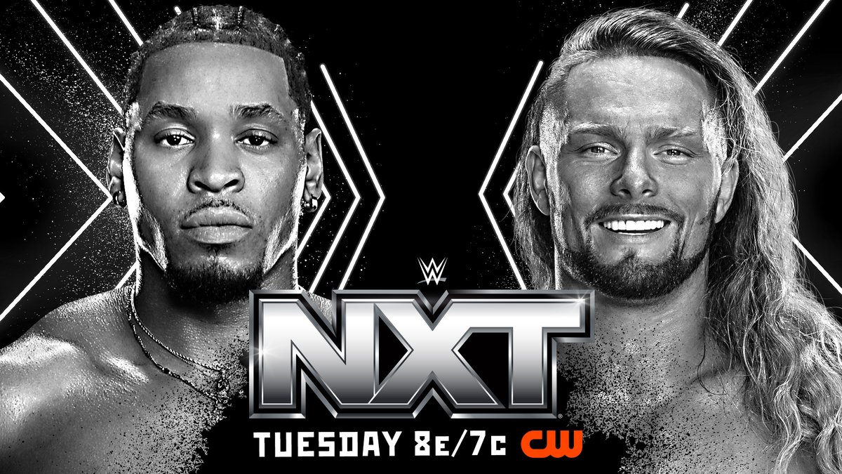 WWENXT's tweet photo. NEXT WEEK on #WWENXT:
👀 NXT Championship No. 1 Contender's Match - @Santana_Proud & @GraysonWWE
🏆 NXT Women's North American Championship - @ZariaWWE_ vs. @WrenSinclairWWE
🔥 @LizzyRain_wwe & @ShawnSpears vs. @NikoVanceWWE & @izzi_wwe
👊 @Lucien_wwe vs. @LexisKingWWE
📺 8 ET/7 CT on @TheCW