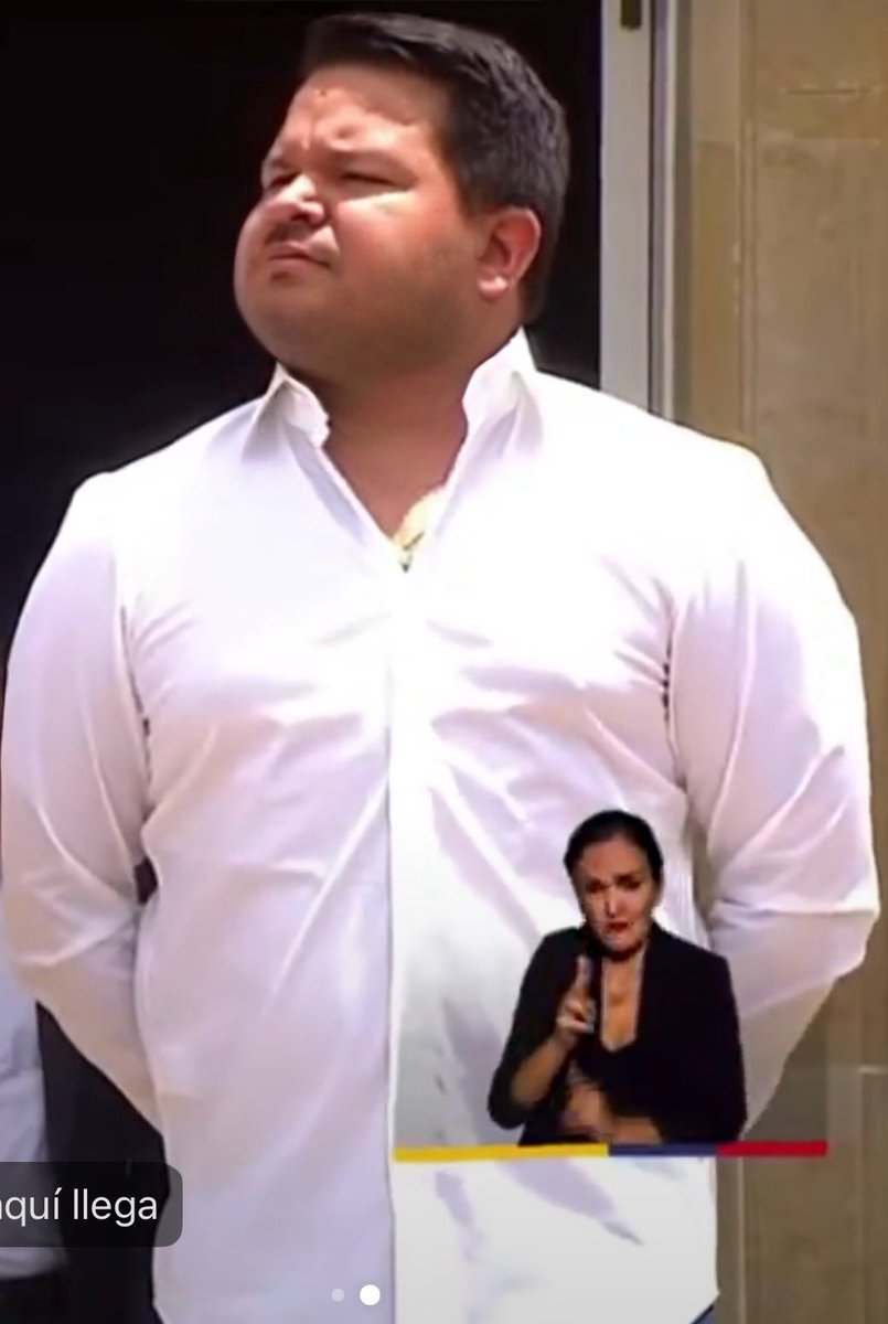 Nani_BerVe's tweet photo. Uno que comió muy sabroso en el desgobierno saliente es el hijo de la corrupta fugitiva Verónica. 

Sale rodando https://t.co/uCjRDz6IEw