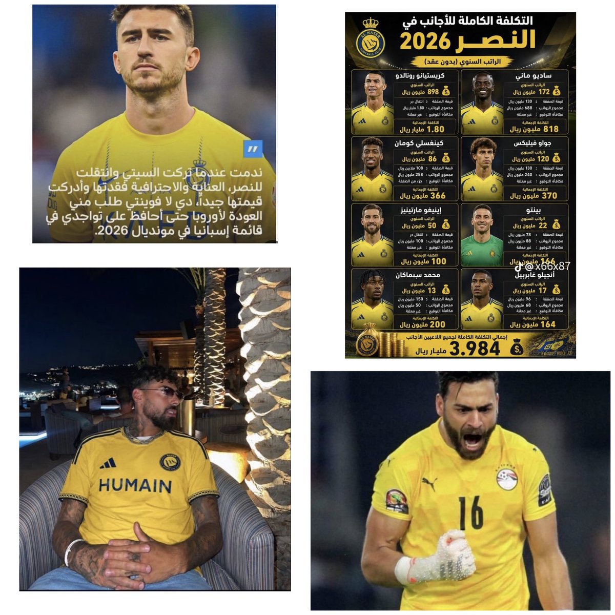 mesfer_ghamdi's tweet photo. #هدرمالي_يوقف_إستقطابات_النصر 

كل هذا الصياح الذي قام به النصراويين بمساعدة وتبني ذلك من صاحب #صلعوبها و #كحيلان وهم يعلمون بأن مطالباتهم غير نظاميه وإنماهو لذر الرماد بالعيون والتستر على إستقطابات النصر السابقه والمبالغ الخياليه والتي بلغ إجمالي المصروفات 2026 ثلاثه مليارات وتسعمائة وأربعة وثمانون مليون يورو هذا الهدر المالي الكبير تسبب في رفض لجنة الرقابة المالية في رابطة دوري روشن السعودي اعتماد وتوثيق عقد اللاعب البرتغالي #ساموكوستا

ترى هل يلحق #ساموكوستا البرتغالي بقضية أبو #جبل ويدفع له النادي مستحقاته كاملة مثل ماحدث بقضية الحارس المصري #أبوجبل الذي حصل على مبلغ 35 مليون دولار وهو لم يغادر مصر ولم يحضر للسعوديه ؟؟؟؟
