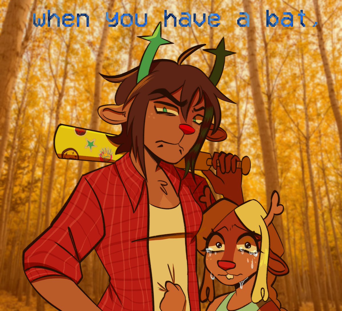 cl0wntism's tweet photo. tw // physical abuse

remember, kris?
#DELTARUNE https://t.co/T9GvXtMvBS